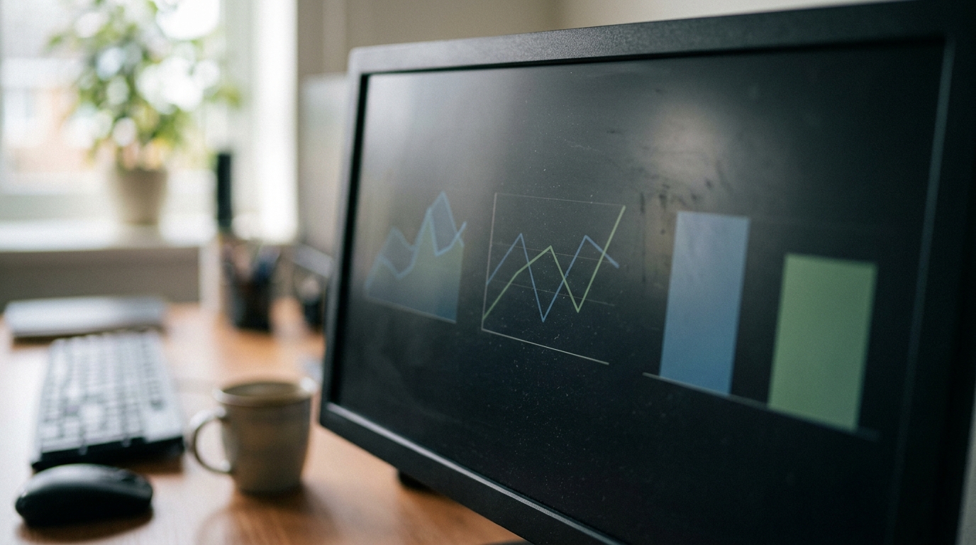 A dashboard showing workspace occupancy and revenue growth charts